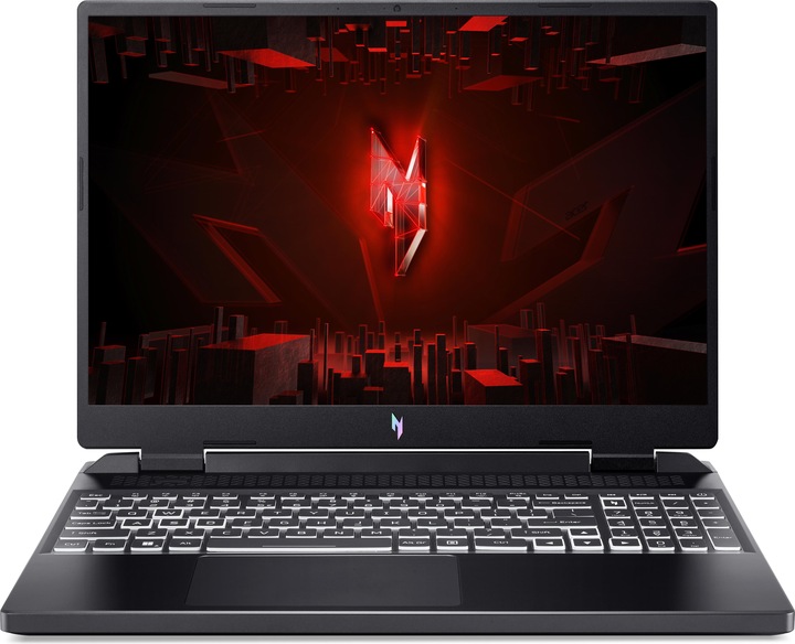 Actual product image Acer Notebook||Nitro|AN16-41-R0WZ|CPU 7535HS|3300 MHz|16"|1920x1200|RAM 16GB|DDR5|SSD 512GB|NVIDIA GeForc (16", AMD Ryzen 5 7535HS, 16 GB, 512 GB, Eng. Int.)