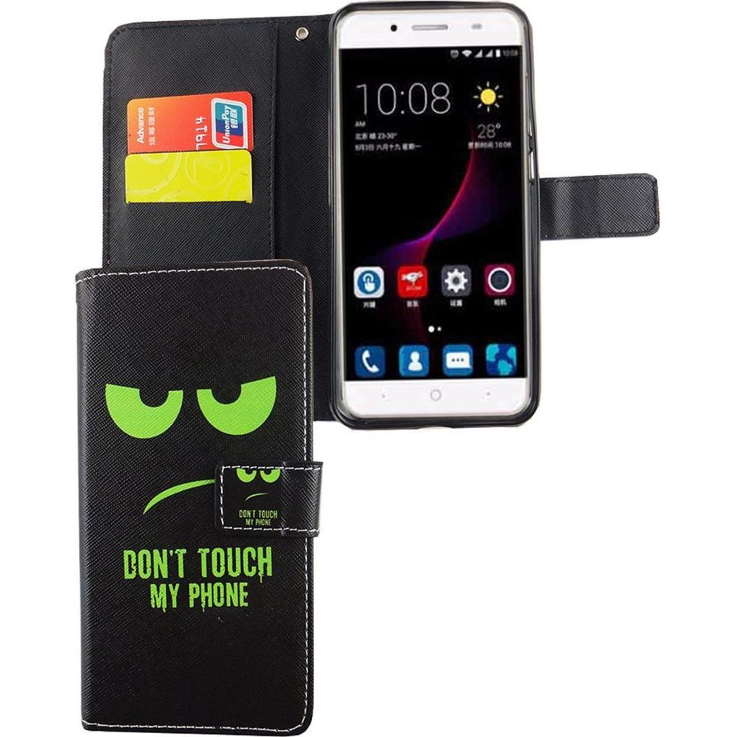 König Design Hülle Handy Schutz für ZTE Blade A2 Plus Case Cover Tasche Wallet Etui Bumper (ZTE Blade A2 Plus), Smartpho...