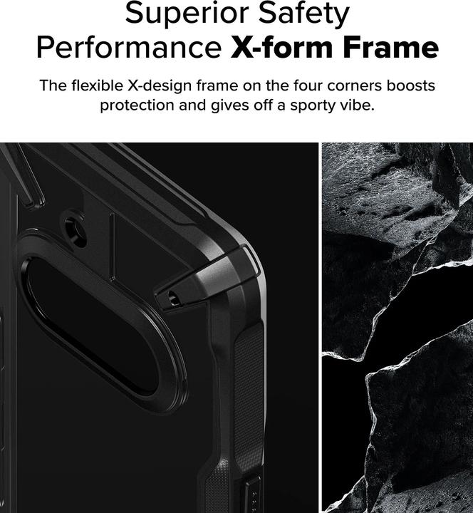 Productafbeelding Ringke Fusion X Case for Nothing Phone 3A - Black (Niets Telefoon (3a))