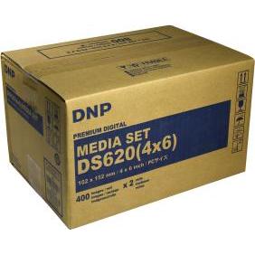 DNP Kit per i media (400x), Carta fotografica, Bianco