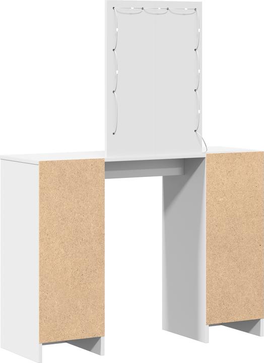 Actual product image vidaXL Schminktisch (33 x 102 x 135 cm)
