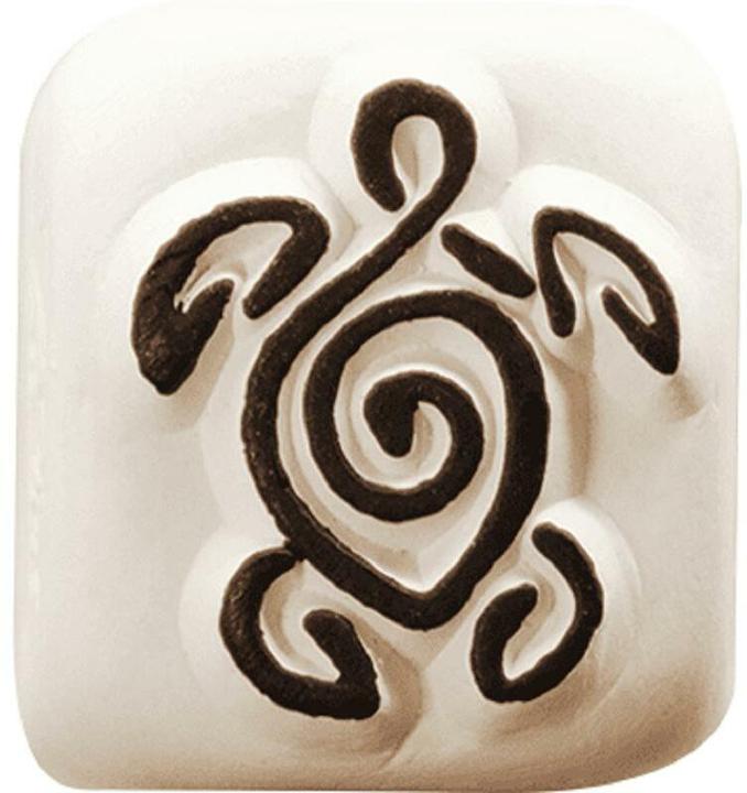 Actual product image La Dot Cosmetics Stamp tattoo stone small turtle