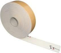Tecnosystemi isoleringstape, hvid - 3x50 mm, 10 m rulle