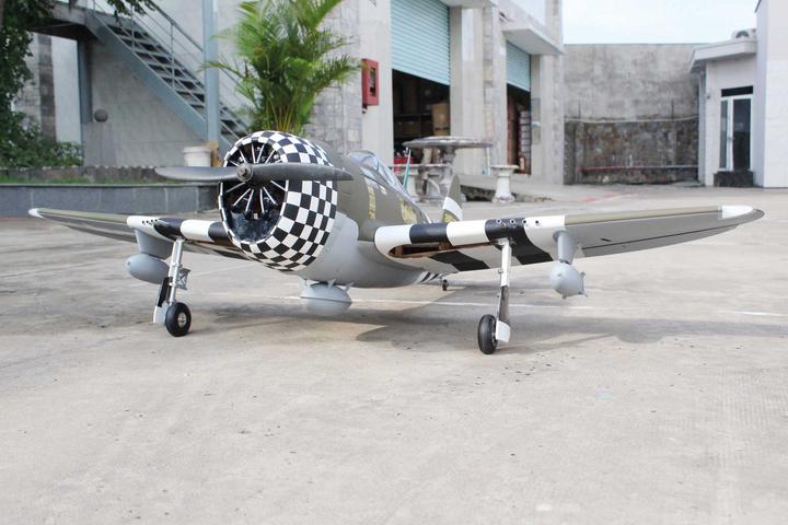 Produktbild Seagull Models SG-Models ) P-47G Thunderbolt "Snafu 63" 20cc mit elektrischem 84° Einzie (Warbird)