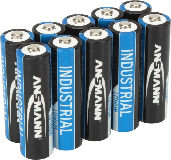 Productafbeelding Ansmann Mignon (AA) batterij Lithium L (10 Pcs., AA, 3000 mAh)
