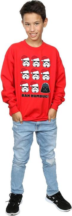Actual product image Star Wars Boys Christmas Humbug Sweatshirt (140, 146)