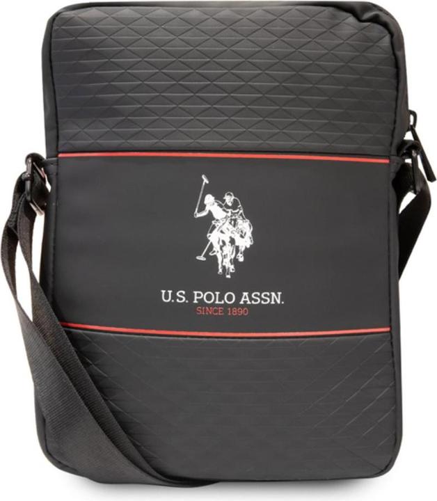 Immagine prodotto U.S. Polo Borsa 10" a righe centrali, nera