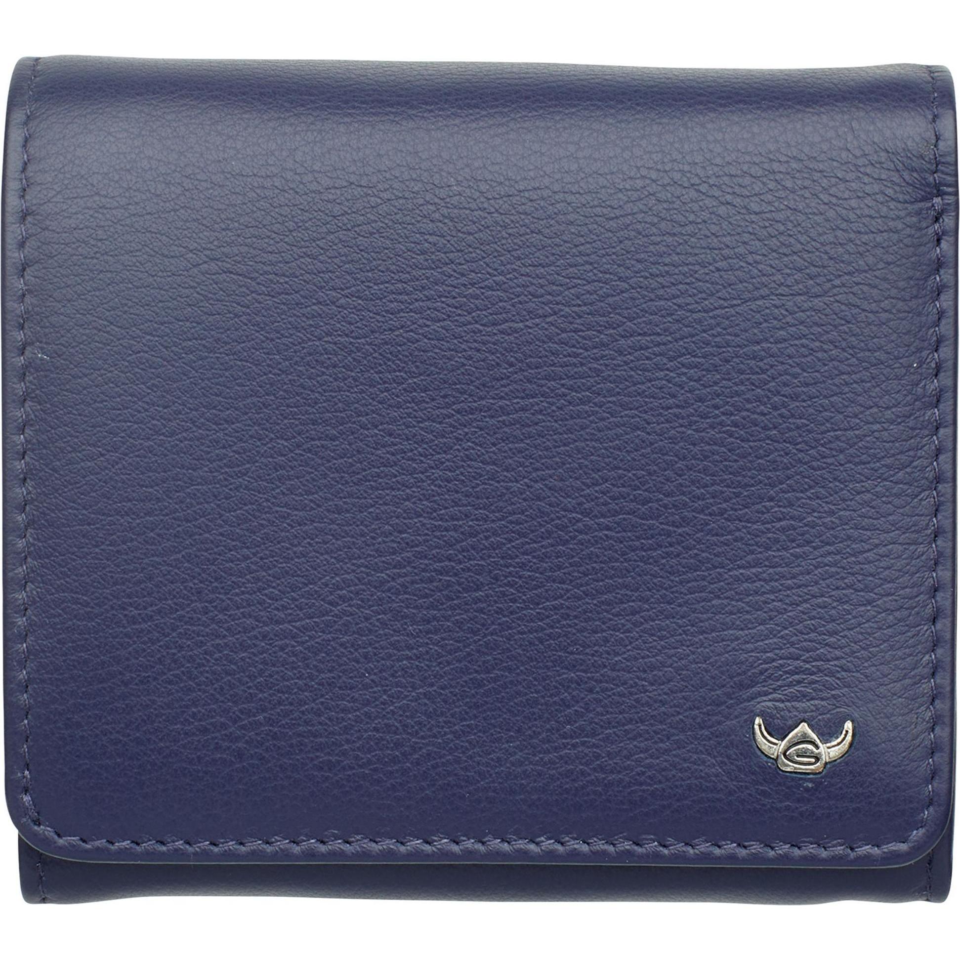 Golden Head, Damen, Portemonnaie, Geldbörse Madrid RFID Protect 3335, Blau