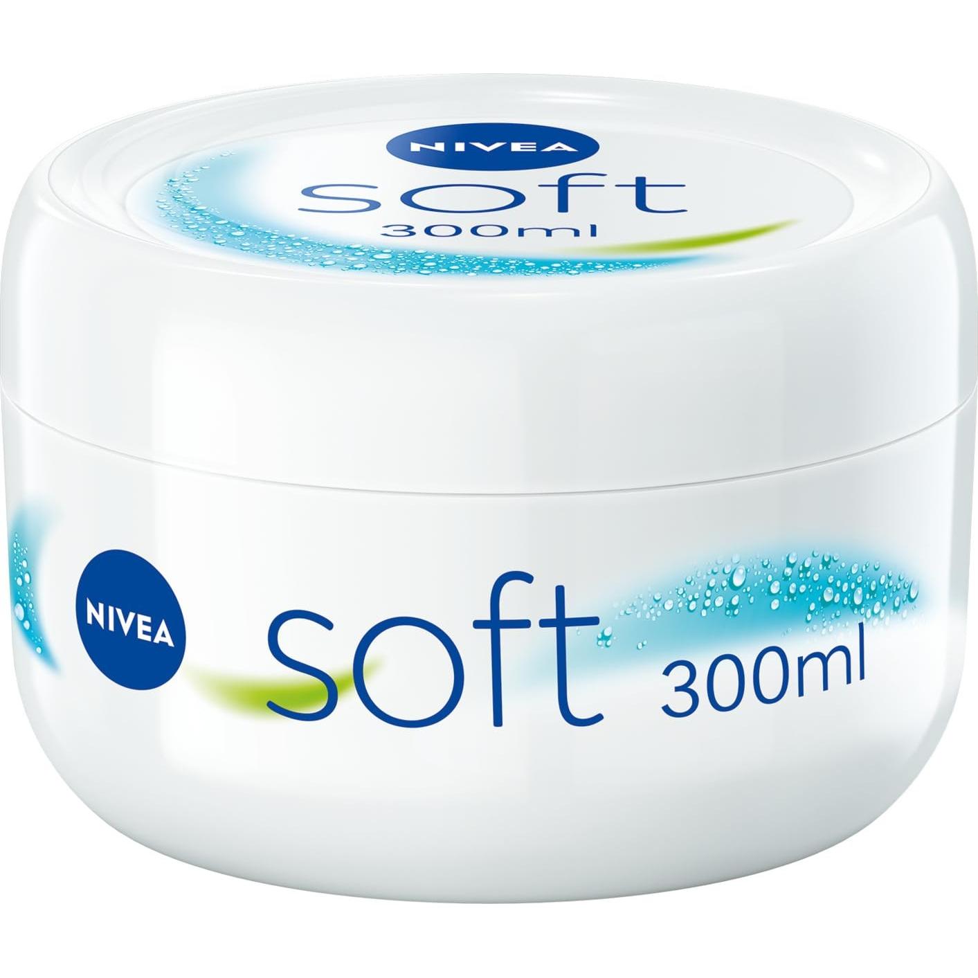 Nivea Crema Lozione Corpo, Soft Body Cream 12X300ml ( Corpo, 300 Ml)