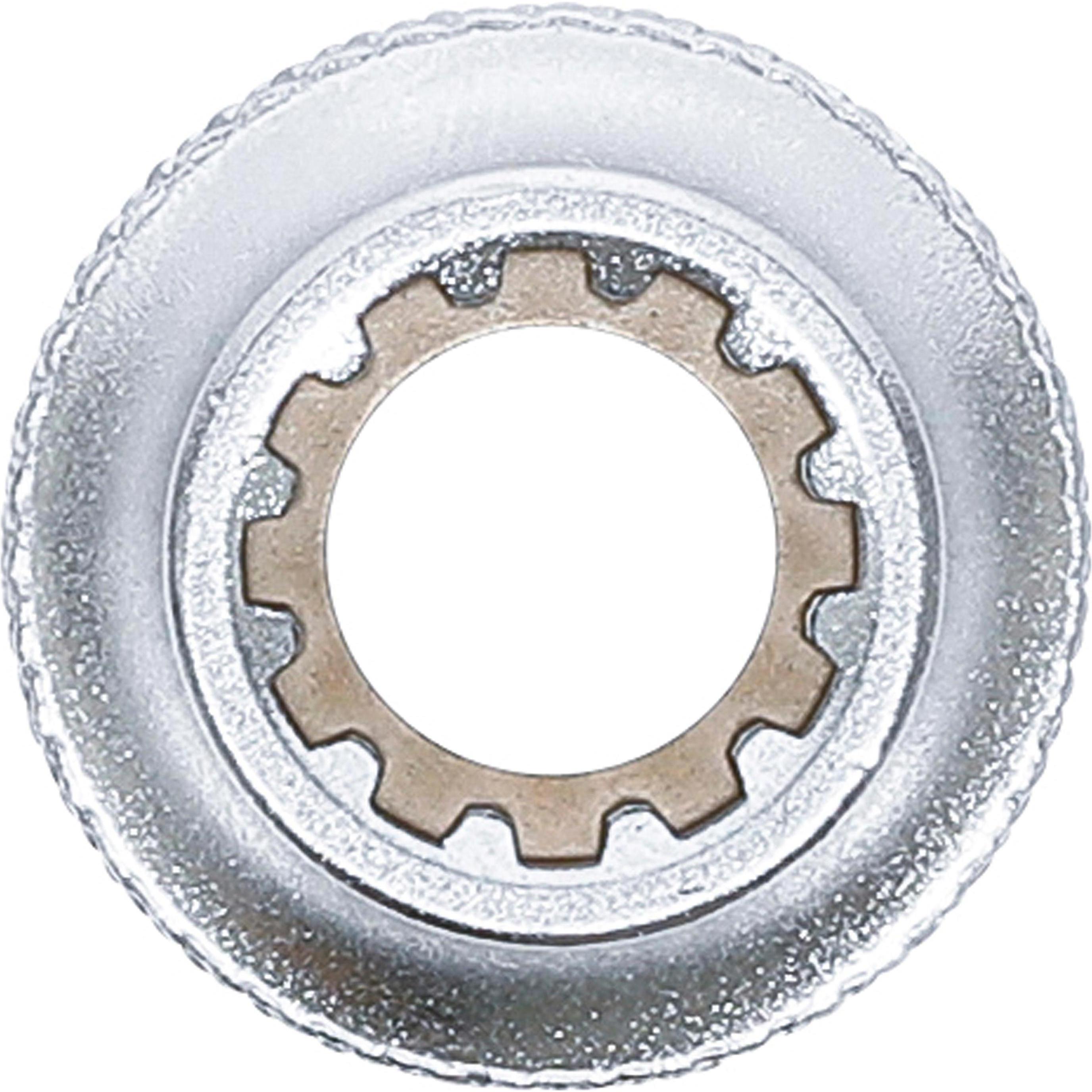 Thumbnail - BGS, Steckschlüssel + Stecknuss, Steckschlüssel-Einsatz Gear Lock Antrieb Innenvierkant 12,5 mm (1/2") SW 10 mm (10 mm)