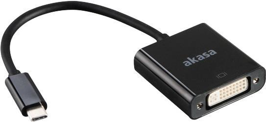 Produktbild Akasa Type-C Adapter auf DVI (USB, 15 cm)