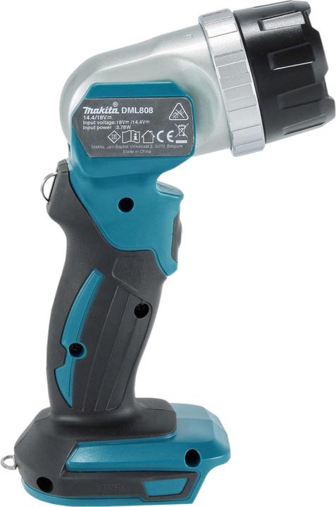 Productafbeelding Makita DML 808 RG1 Akku Handstrahler 14,4 / 18 V 190 lm LED + 1x Akku 6,0 Ah + Ladegerät (190 lm)