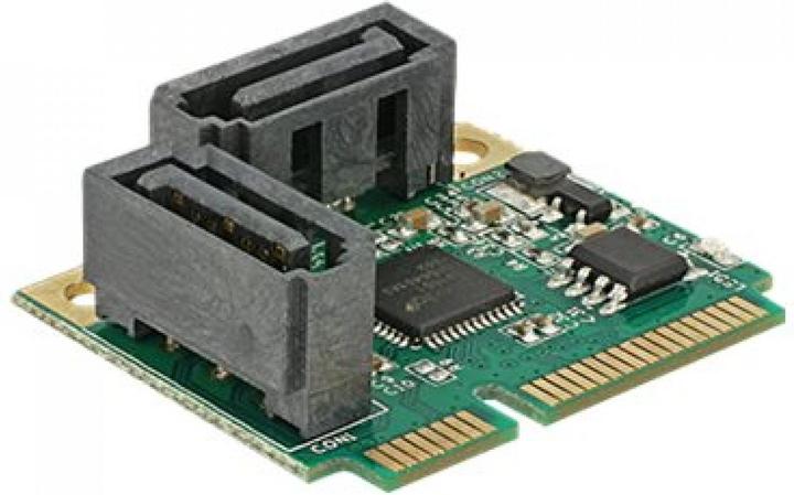 Produktbild Delock Mini PCIe I/O PCIe half size 2 x SATA 6 Gb/s