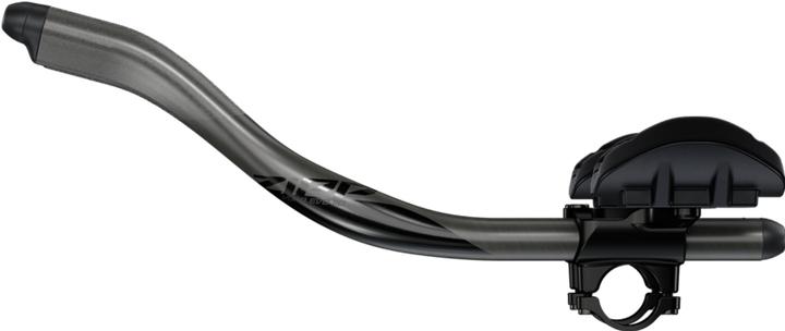 Actual product image Zipp Vuka Clip with Vuka Carbon Evo110 Extensions above