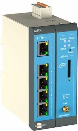 Produktbild Insys icom MRX2 1.0 LTE modularer LTE-Router incl. LTE450 VPN-Option