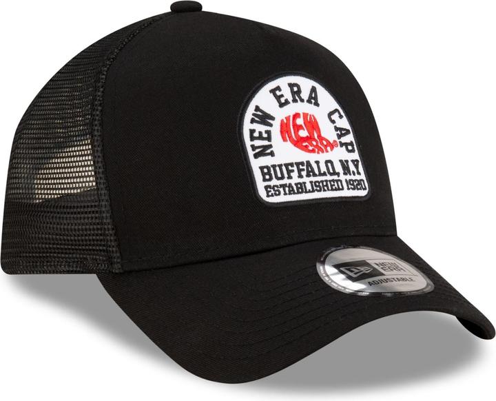 Produktbild New Era 9Forty A-Frame Trucker Cap - State Patch Schwarz (One Size)