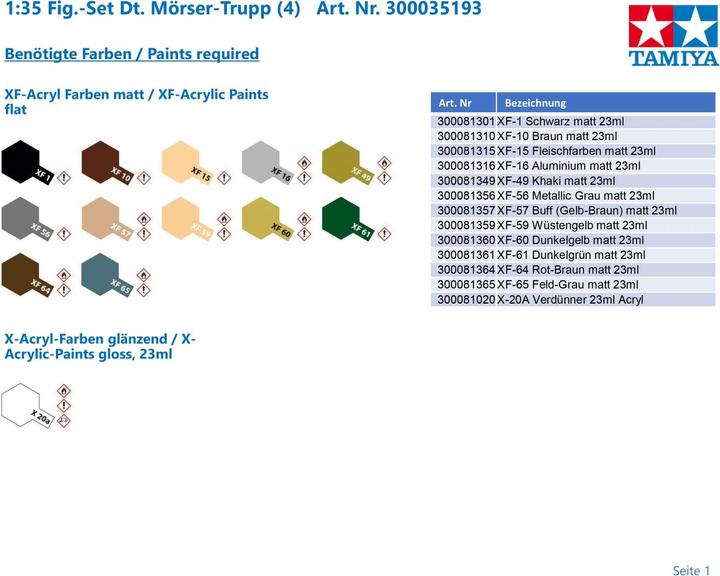 Produktbild Tamiya D.Moerserteam