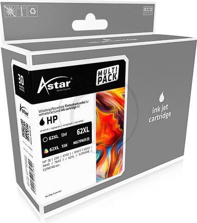 Produktbild Astar 2er-Pack - Schwarz, Farbe (Cyan, Magenta, Gelb) (B, V, Y, BK)