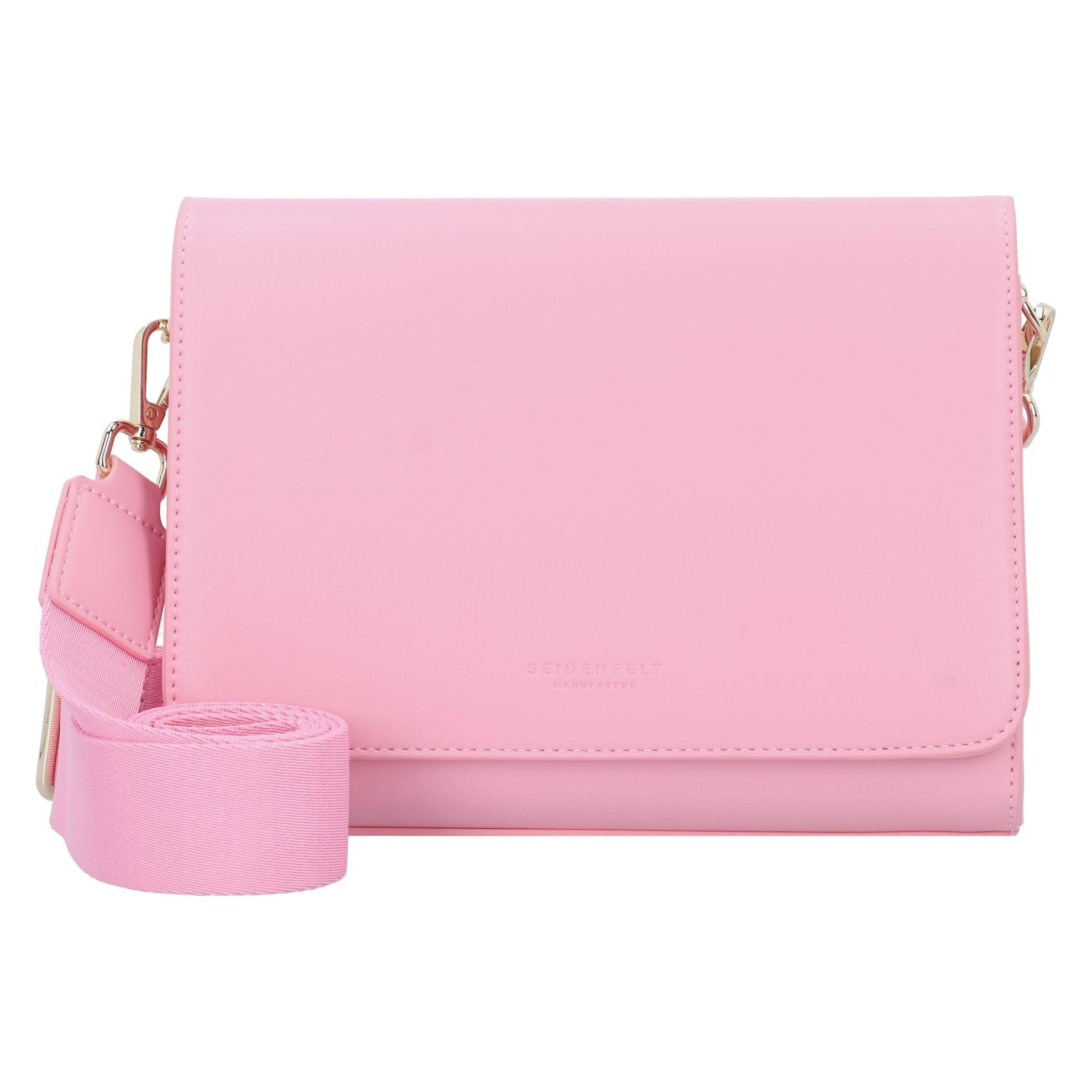 Seidenfelt, Damen, Handtasche, Tolita Umhängetasche 23.5 Cm, Gold, Rosa