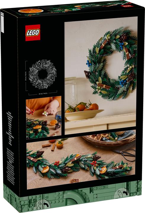 Image du produit LEGO Couronne de Noël (10340, LEGO Icons)
