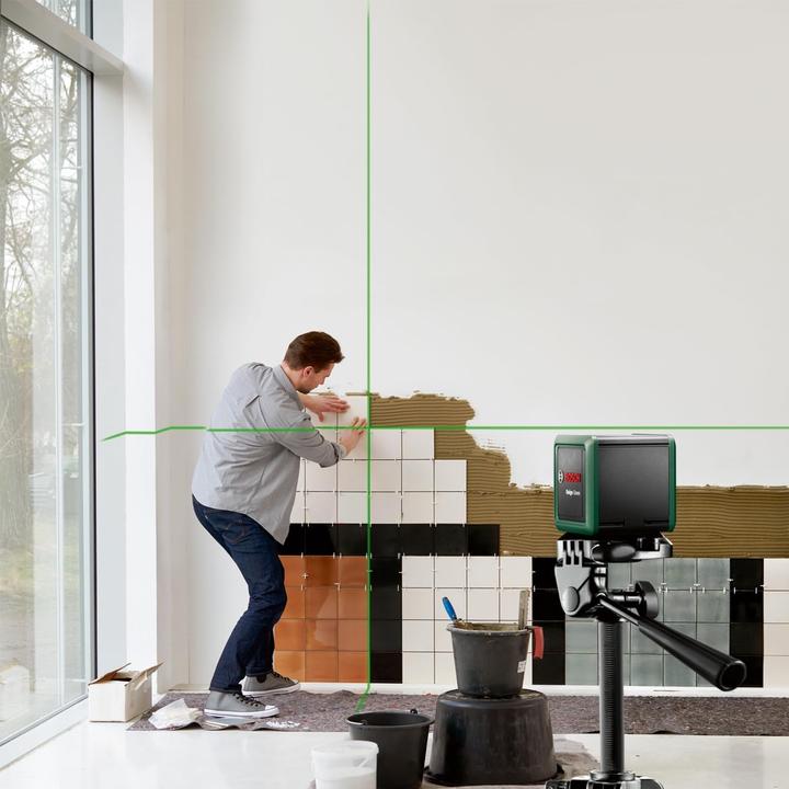 Actual product image Bosch Home & Garden Livella laser multifunzione Quigo Green Set