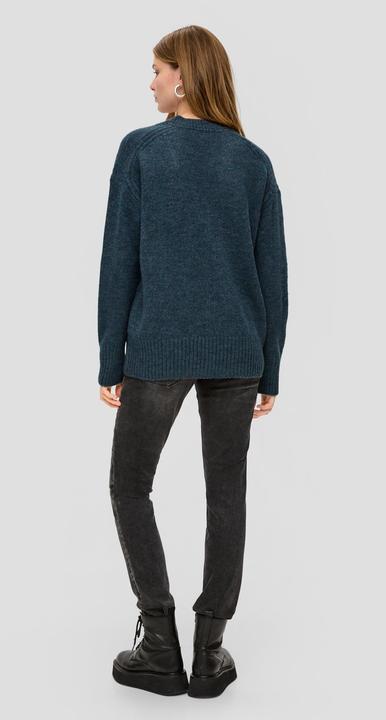 Image du produit s.Oliver Strickpullover Strickpullover mit V-Ausschnitt (S)