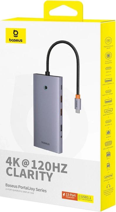 Produktbild Baseus PortalJoy 13 in 1 (USB-C, 13 Ports)