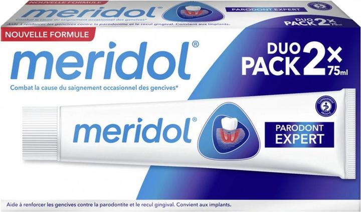 Meridol Parodont Expert Toothpaste 75ml - Pack of 2