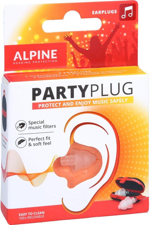 Actual product image Alpine PartyPlug Earplugs (2 x)