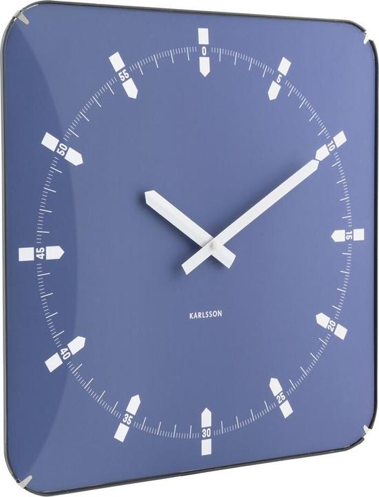 Karlsson Wall Clock Sucinto Dome Square