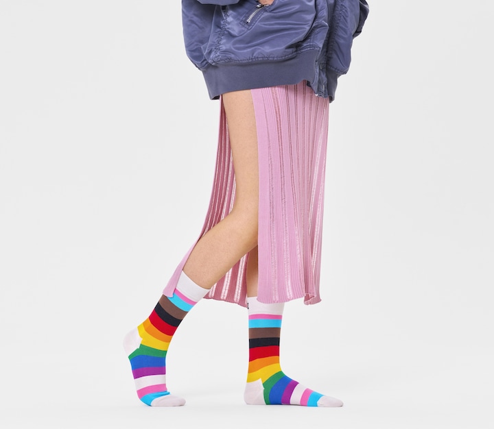 Actual product image Happy Socks Pride Stripe (Single pack, 36 - 40)