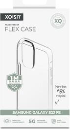 Produktbild Xqisit Flex Case Anti Bac Recycled for Galaxy S23 FE transparent (Samsung Galaxy S23 FE)