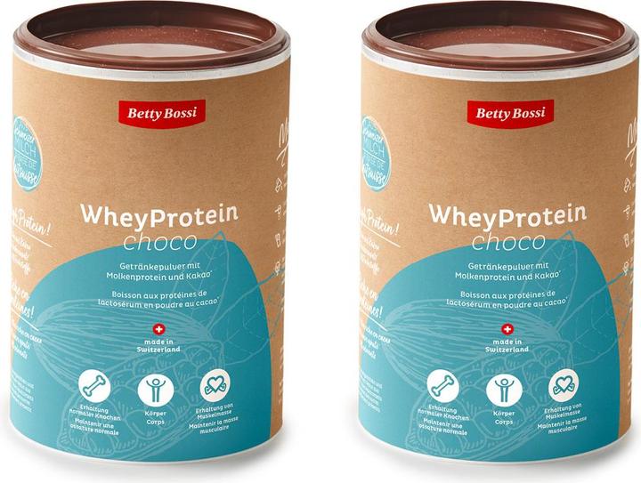 Produktbild Betty Bossi Nahrungsmittel WheyProtein choco, 600g, 2er Set (2 Stück, 600 g)