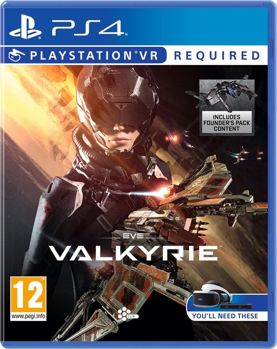 Actual product image Sony Eve Valkyrie PS VR (PS4, EN)