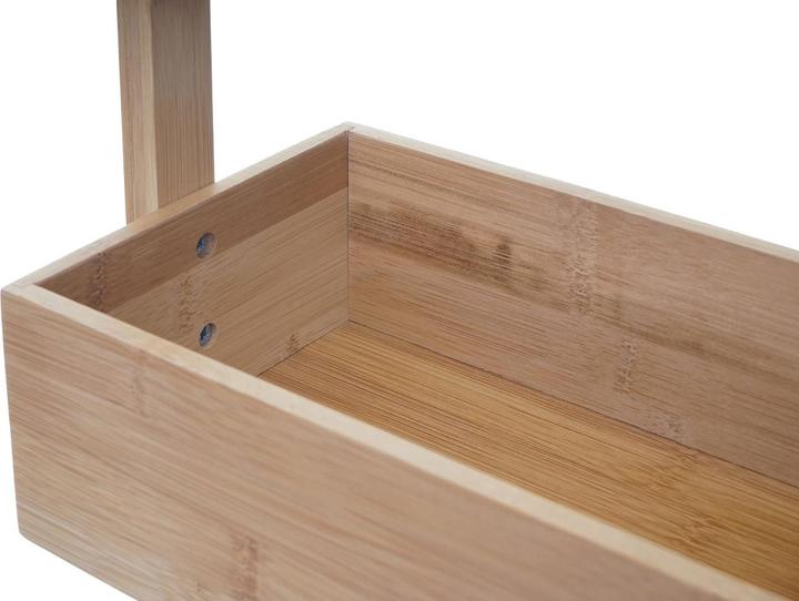 Actual product image Jamb Bathroom shelf with 4 baskets (88.5 x 28.5 x 15 cm)