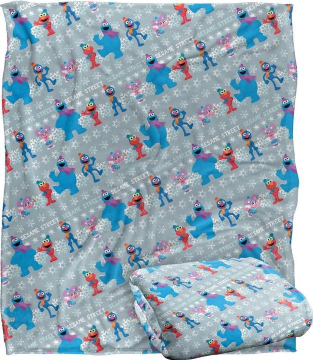 Actual product image Silky Snow Holiday Supersoft Blanket (152 x 127 cm)