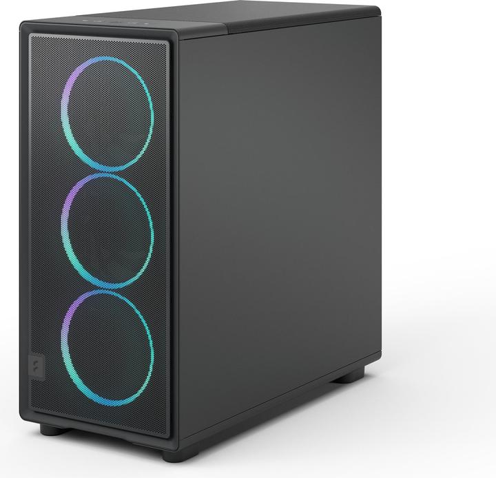 Actual product image Fractal Epoch XL Black TG RGB Light tint (schwarz) (ATX, E-ATX, ITX)