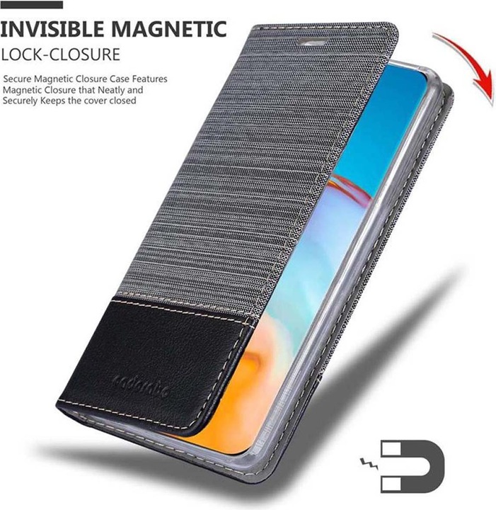 Produktbild Cadorabo Book Jeans Optik Cover (Huawei P40 Pro)
