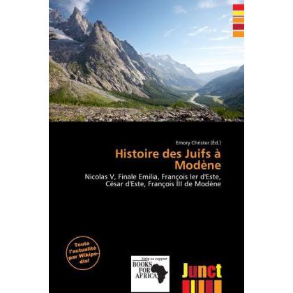Histoire des Juifs à Modène, Fachbücher von Emory Christer
