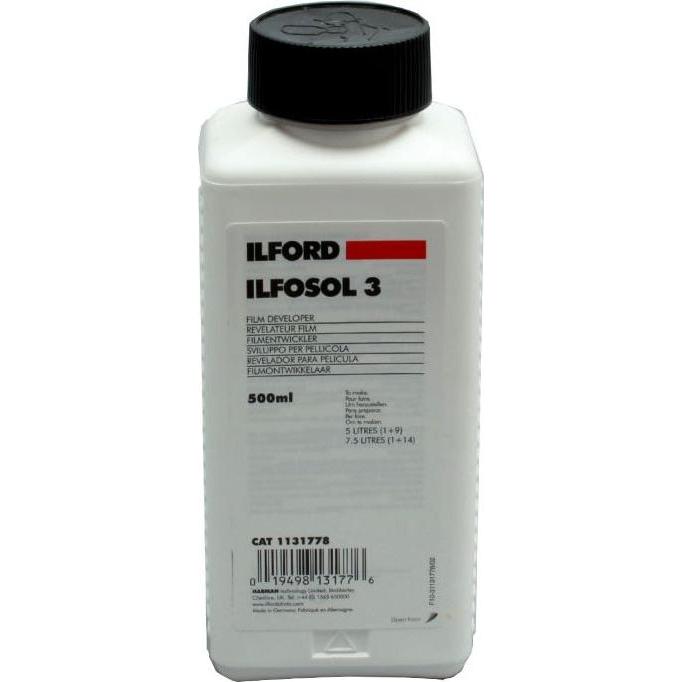 Ilford Ilfosol 3 (Negativentwickler), Analogfilmentwicklung, Weiss