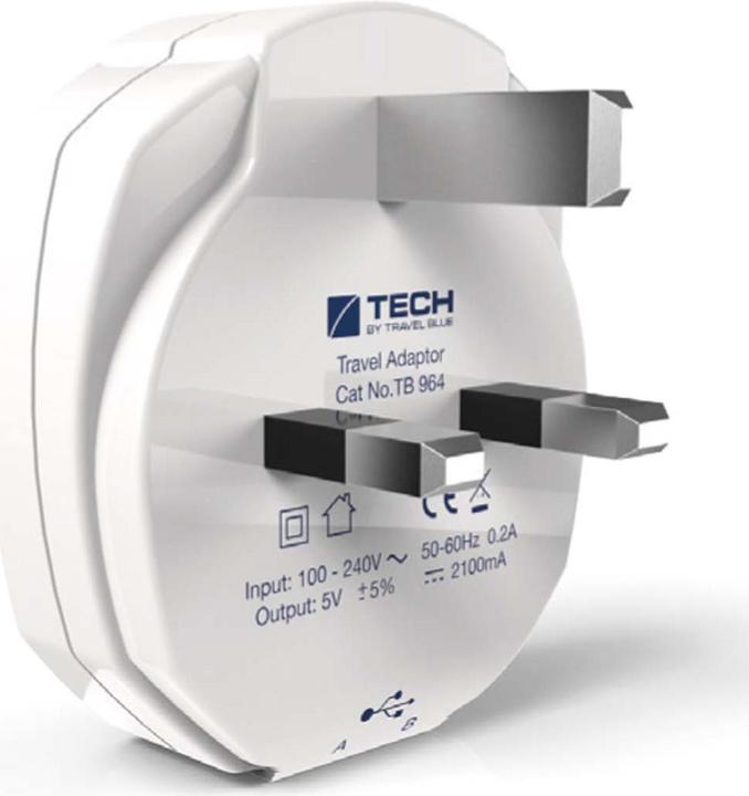 Produktbild Travel Blue USB-Wandladegerät