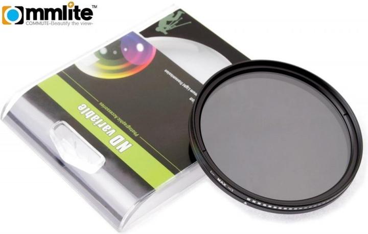 Image du produit Commlite Filtre ND variable Fader - 82 mm (82 mm, Filtre dégradé gris)
