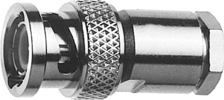 Telegärtner J01002A0609 BNC Roestvrijstalen Draadconnector