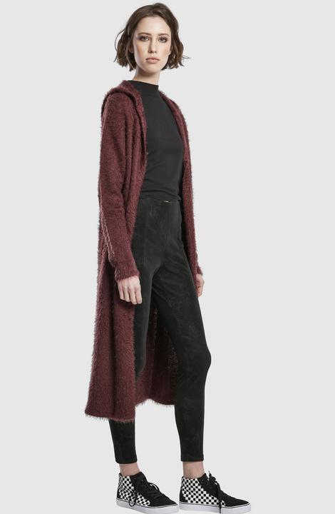 Produktbild Urban Classics Ladies Hooded Feather Cardigan (S)