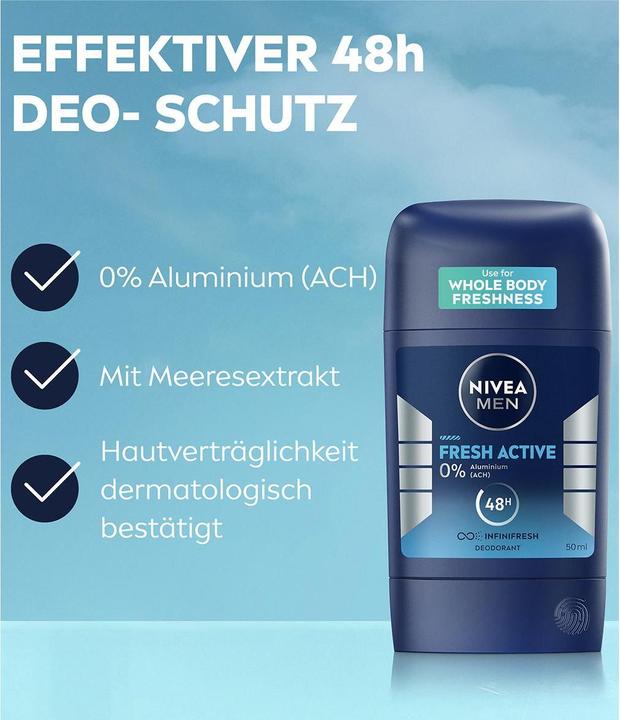 Image du produit NIVEA MEN Fresh Active Stick (Stick)