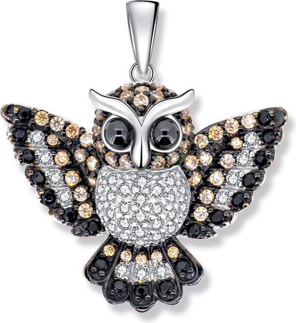 Immagine prodotto Seinerzeit Ciondolo a forma di gufo Lucas (Argento 925)