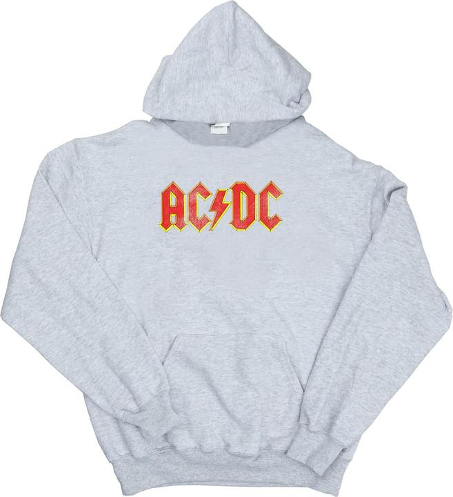 Produktbild AC/DC Distressed Red Logo Kapuzenpullover Mädchen (152, 158)