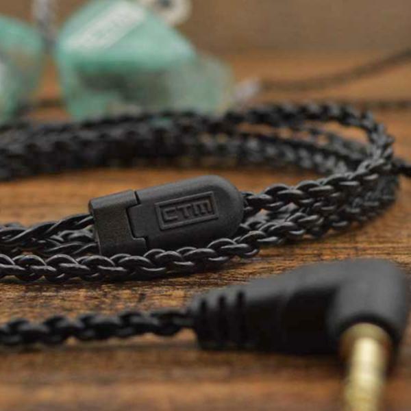 Thumbnail - Clear Tune Monitors CTM IEM Standard-Kabel für Ohrhörer Schwarz (3.5mm Klinke), Kopfhörerkabel, Schwarz
