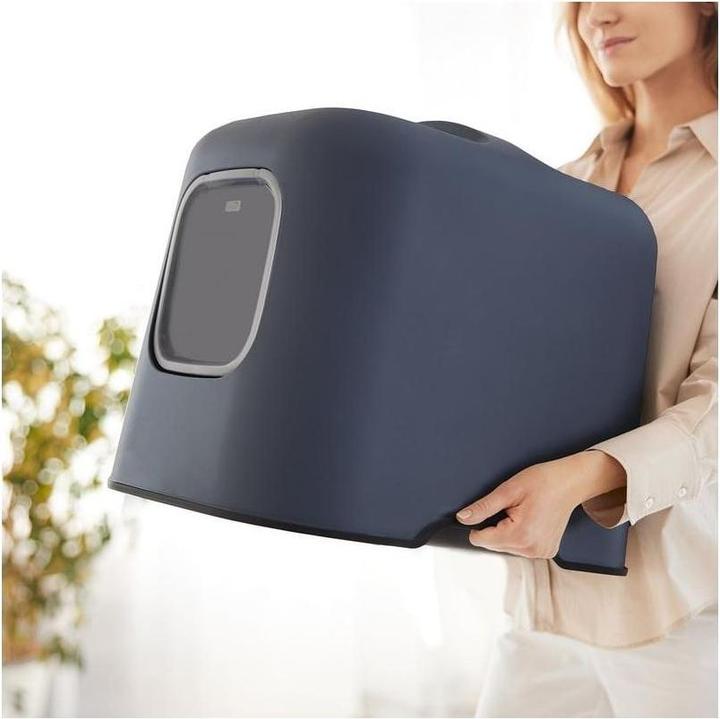 Produktbild Rotho Katzentoilette Bea Navyblau, Stromversorgung: Keine, App (Katzenklo geschlossen)