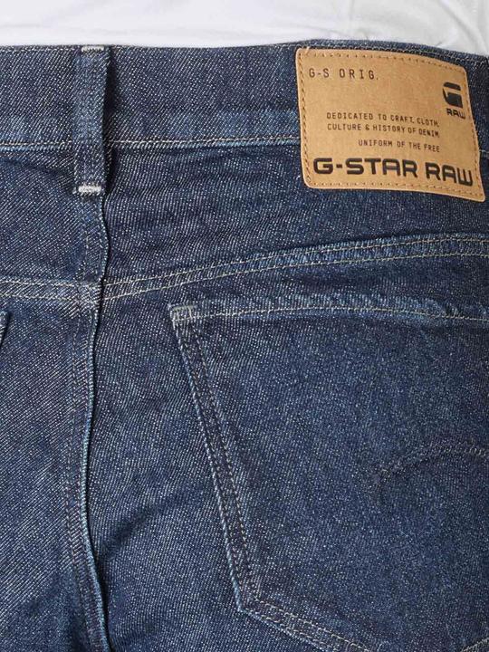 Actual product image G-Star Strace Jeans Straight Fit Worn In Deep Marine (W29/L34)